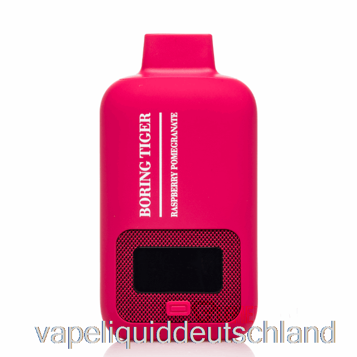 Luffbar Boring Tiger 25000 Einweg-Himbeer-Granatapfel-Vape-Flüssigkeit